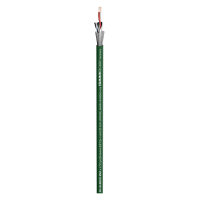 SOMMER CABLE Albedo MKII; NF Phono 2 x 0,20 mm2; PVC O 5,90 mm; Zielony